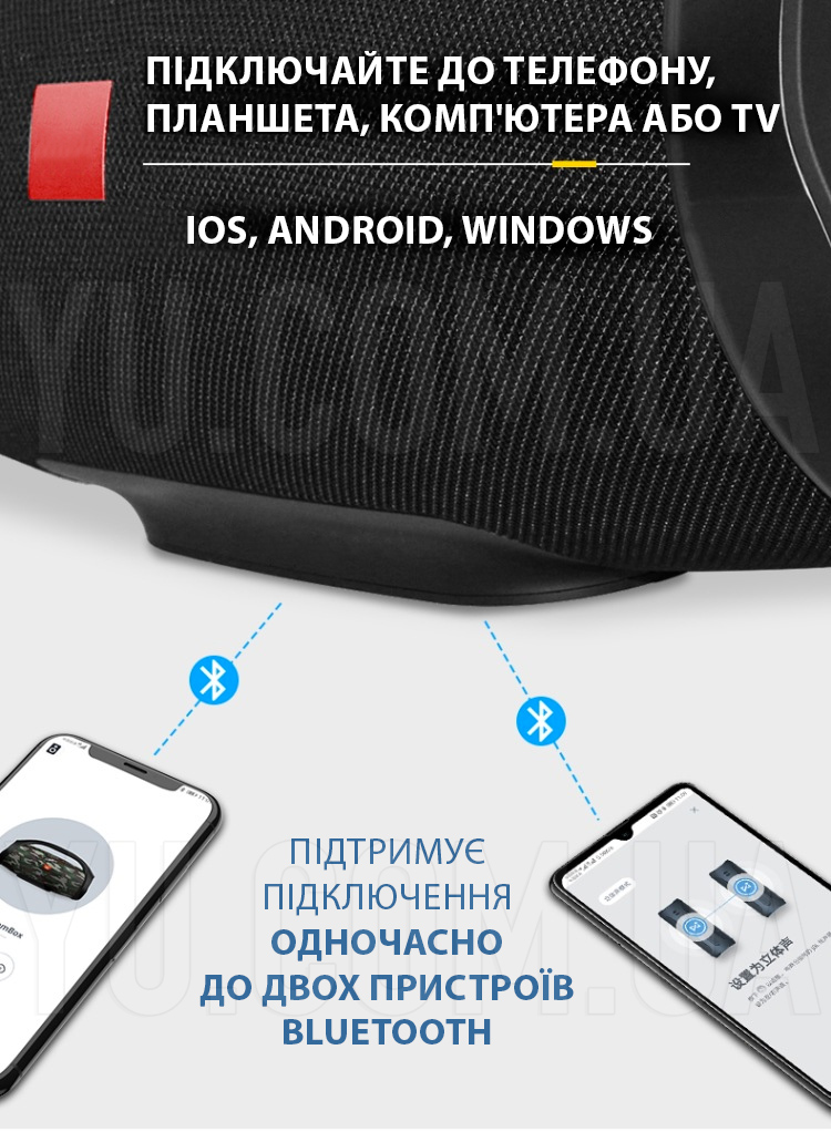 Бездротова портативна bluetooth стерео колонка T&G Boombox 20 вологостійка MP3 FM USB Бездротова портативна bluetooth стерео колонка T&G Boombox 20 вологостійка MP3 FM USB